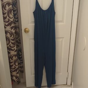 Dokotoo Elegant Blue Jumpsuit Super Soft